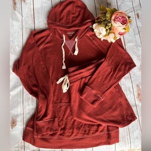 TORRID Extra Soft Two Piece Lounge Set Hoody & Shorts 3 3X